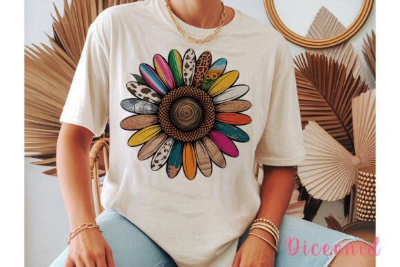 Download Eclectic Textured Sunflower PNG Clipart - Eclectic Collection