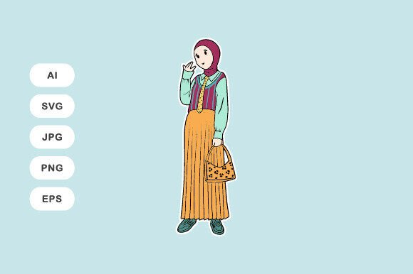 Download Eclectic Hijab Look - Eclectic Collection